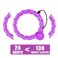 Weighted Hula Hoop – Adjustable Fit Hoop for Weight Loss